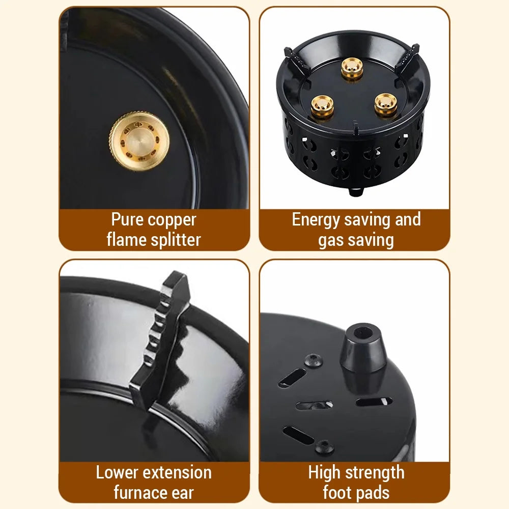 Compact Windproof Portable Gas Stove M5805