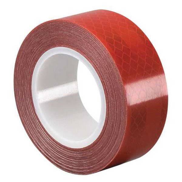 Reflective Tape, Red, 3.78x22x50 yd. Z681