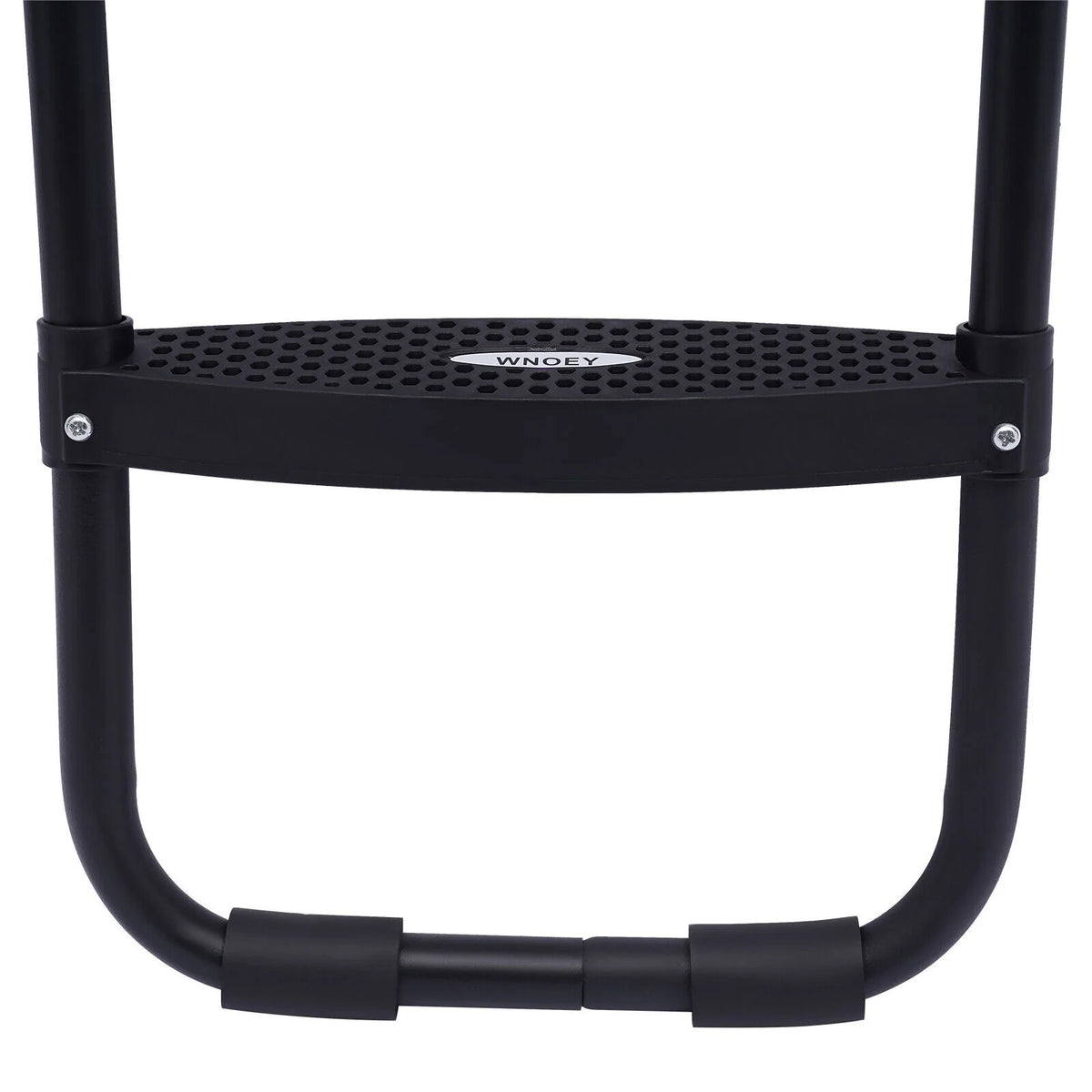 Black 3 Steps Steel Trampoline Ladder H5391