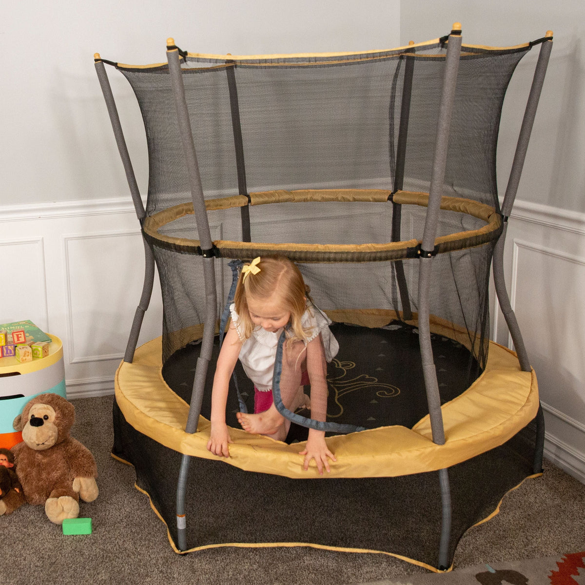 55-Inch Trampoline with Enclosure and Sound K97787