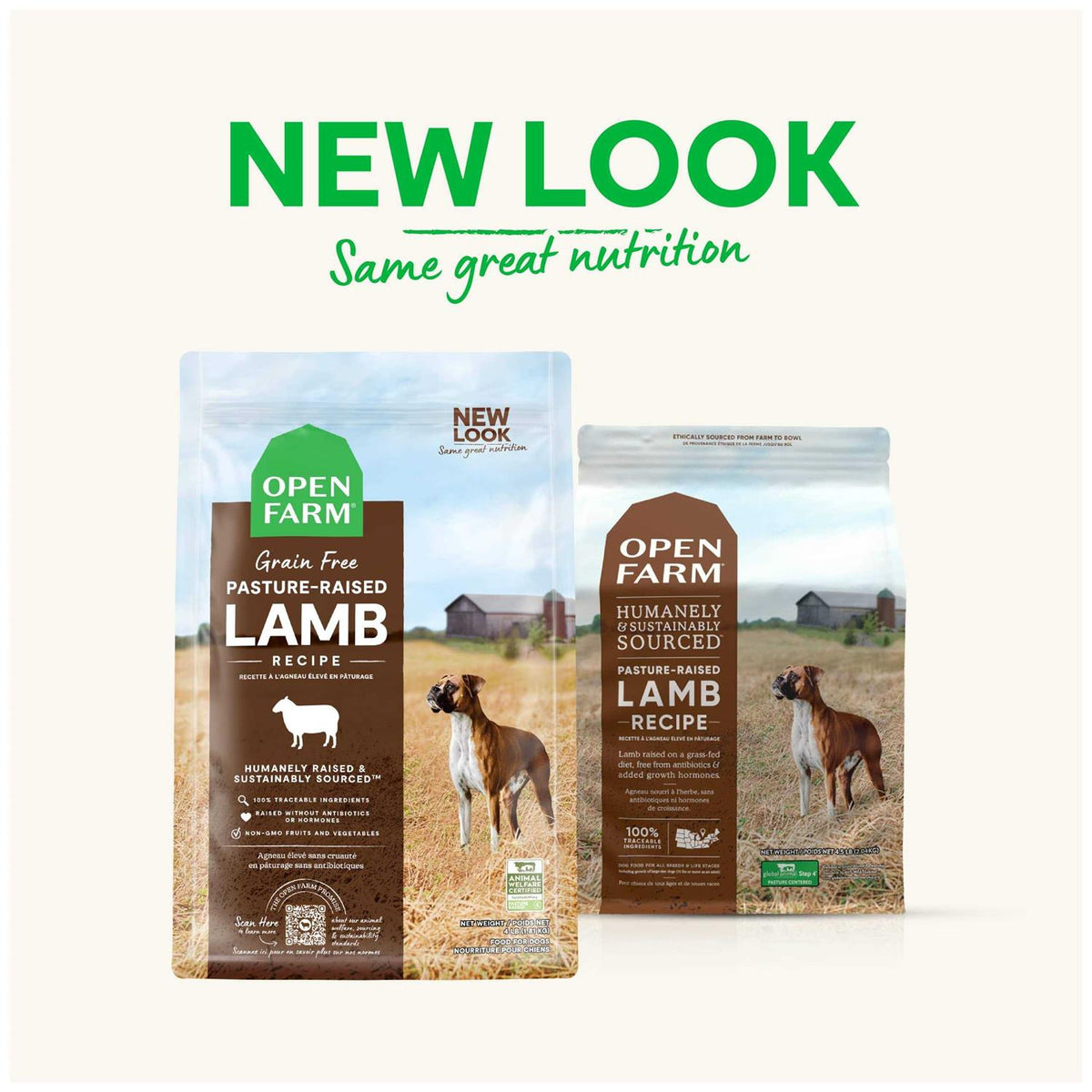 Grain-Free Pasture Raised Lamb Dry Dog Food O1407