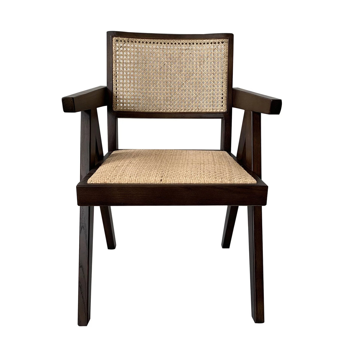 Dark Brown Set Of Two Chair I483