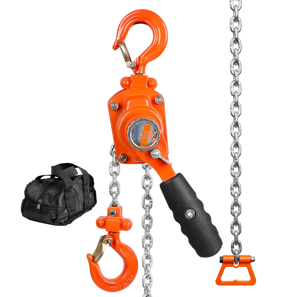 550lb Capacity 10ft Lever Block Chain Hoist C318813