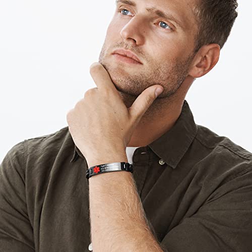 Medical Alert Bracelets Stainless Steel V71757
