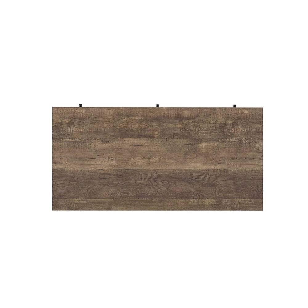 Rustic Oak 3-Drawer Writing Desk C241391
