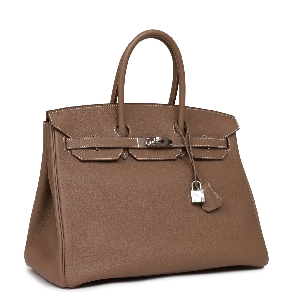 Pre-owned Togo Leather Handbag U649
