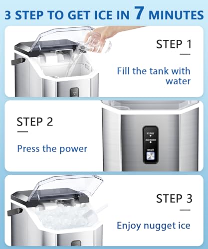 Portable Handheld Nugget Ice Maker with Handle B12082