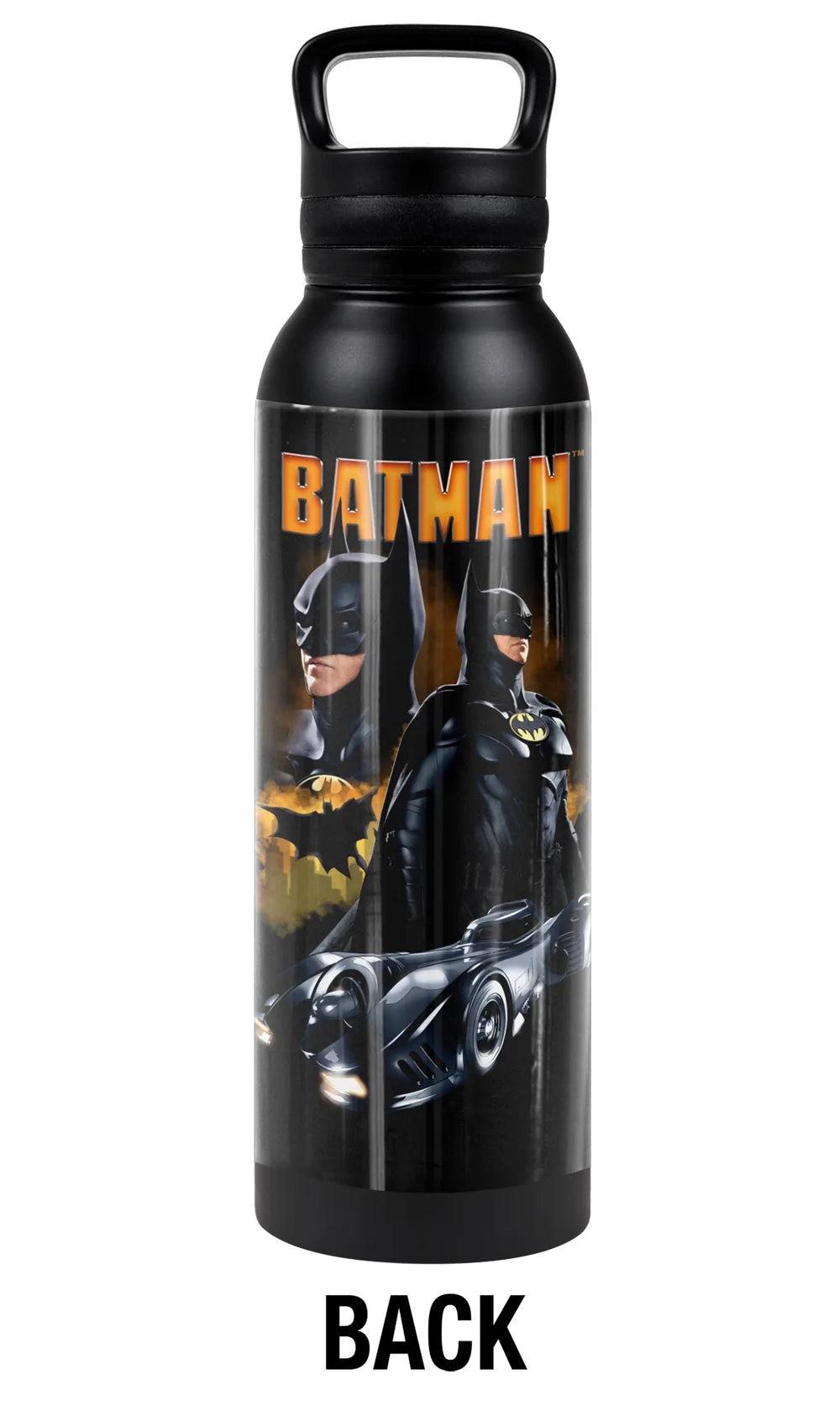 Black Vacuum Insulated Stainless Steel Water Bottle Q17640