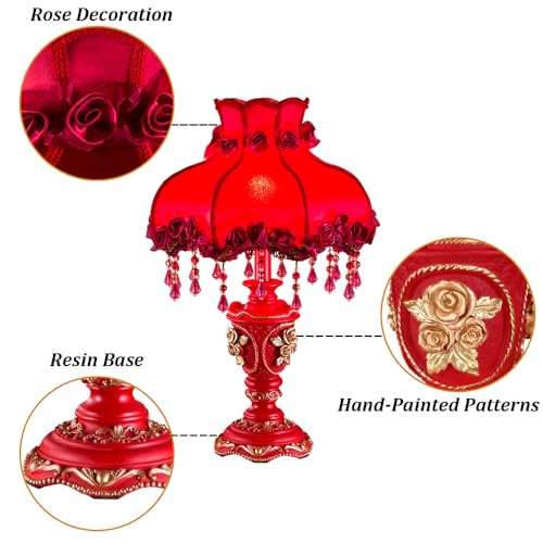 Table Lamp with Fabric Lampshade S9526
