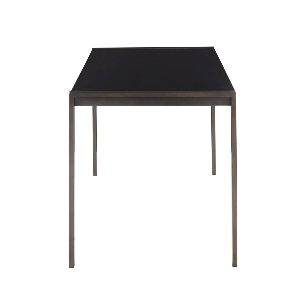 Antique Steel Black Wood Dinette Table G73765