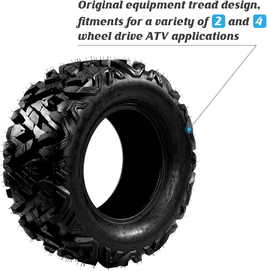 2pcs 26x11-14 Rear Left Right Tire 6PR All Terrain ATV UTV Tire S63181