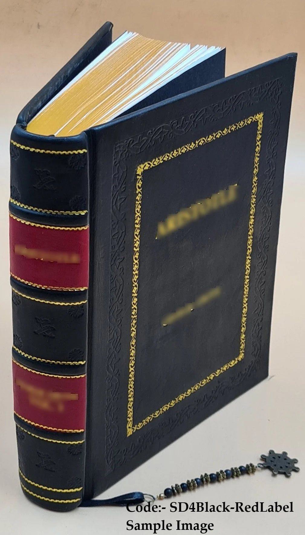 Premium Leather Bound Book A104