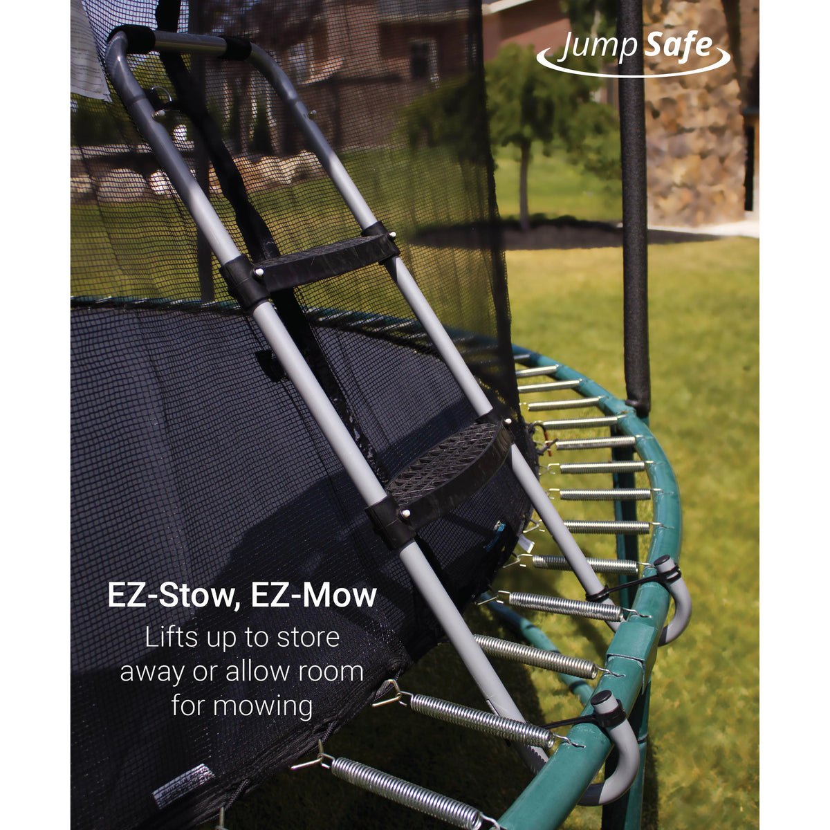 3 Step Trampoline Ladder with Safety Latch Q6906
