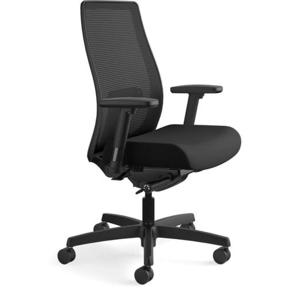 Black Mesh Mid-Back Office Chair B370