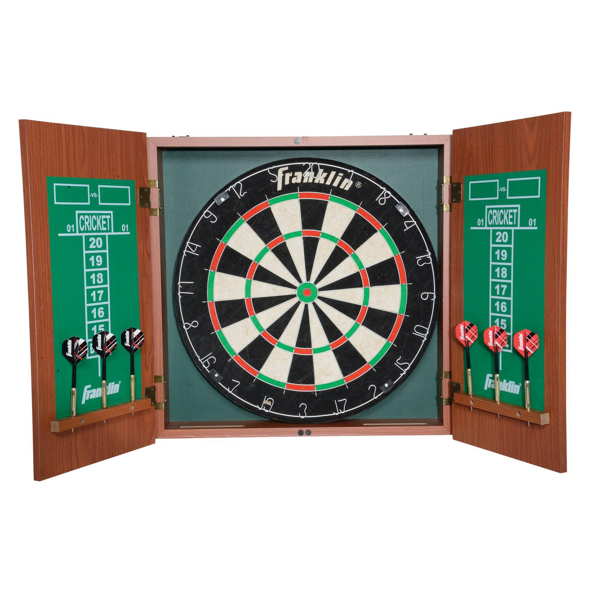 Bristle Dartboard with Cabinet V38967