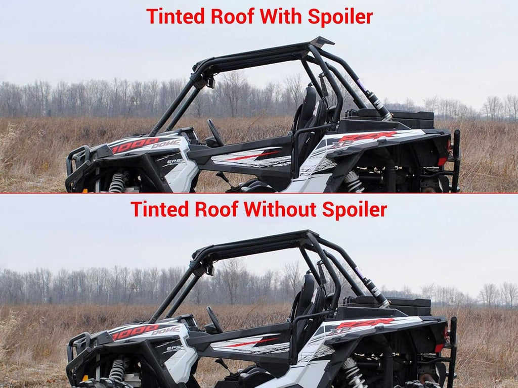 Dark Tinted Polycarbonate Roof with Spoiler J6809