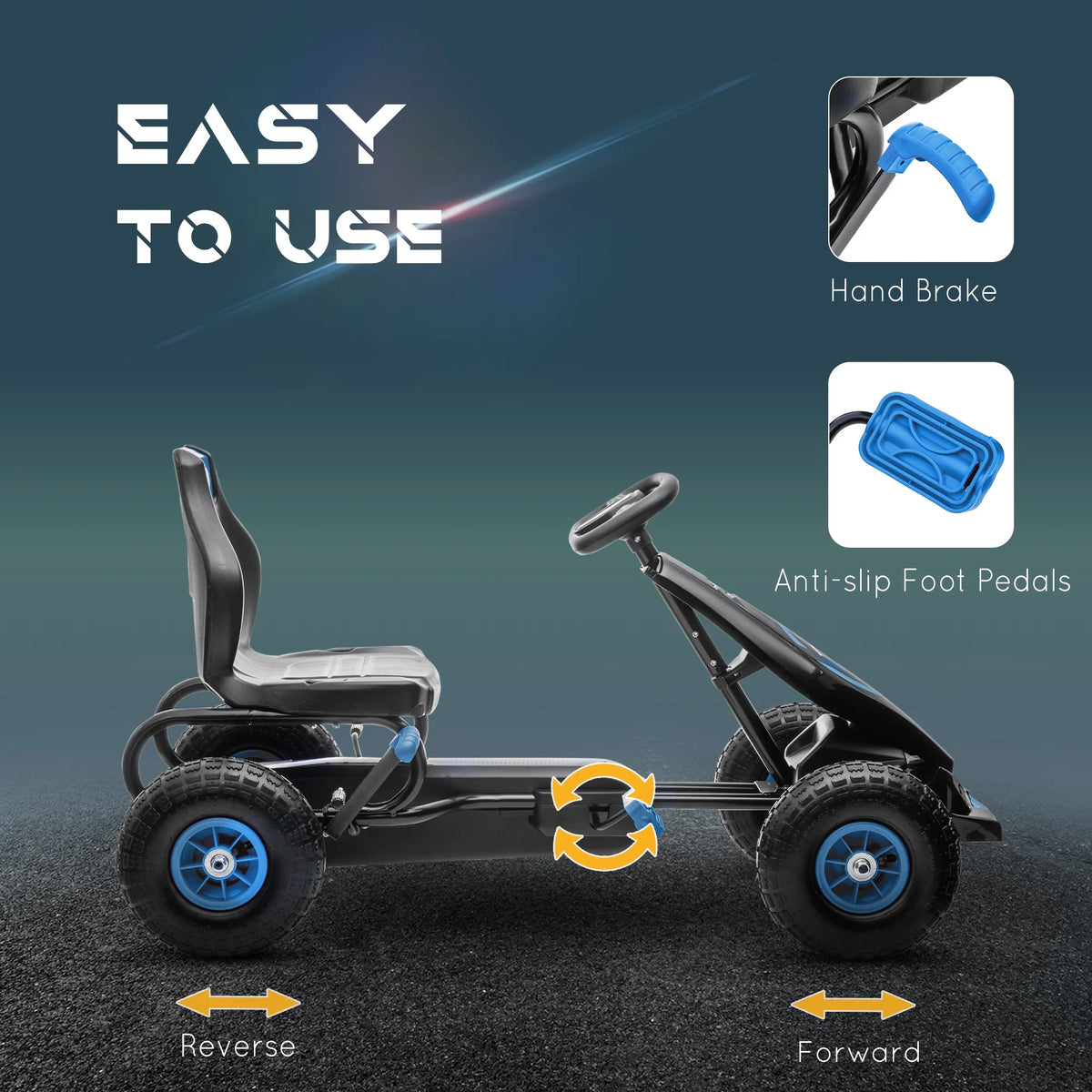 Blue Pedal Go Kart R13688