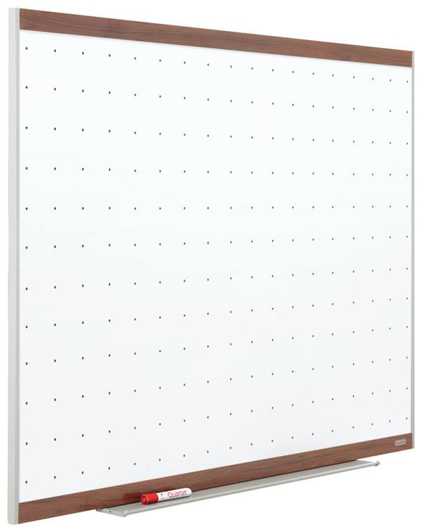 Mahogany Magnetic Whiteboard 4 x 3 Feet A5638