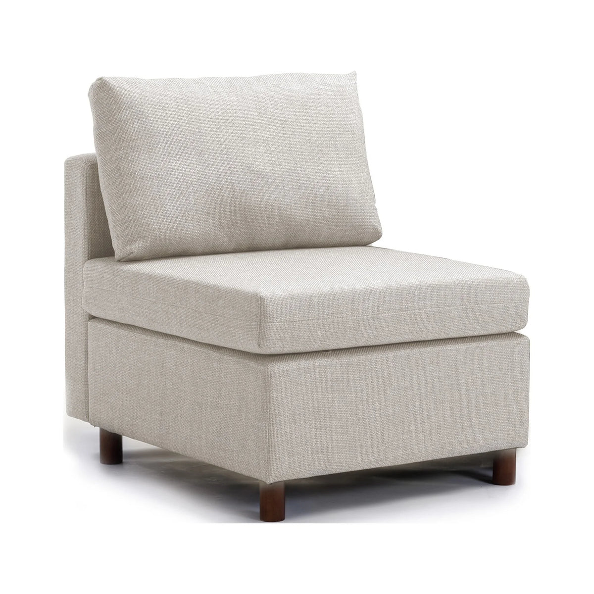 Linen Modular Sofa Armless Chair G69002