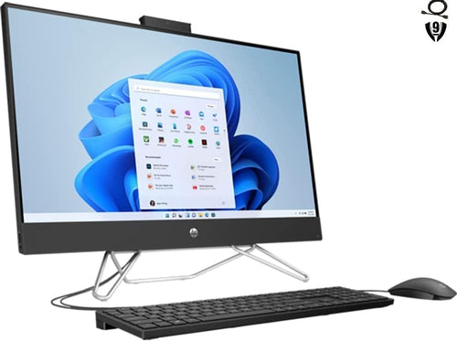 27" FHD All-in-One Desktop, AMD Ryzen 5 5500U, 8GB RAM, 256GB SSD+1TB HDD, Windows 11 Home, Black Q766874