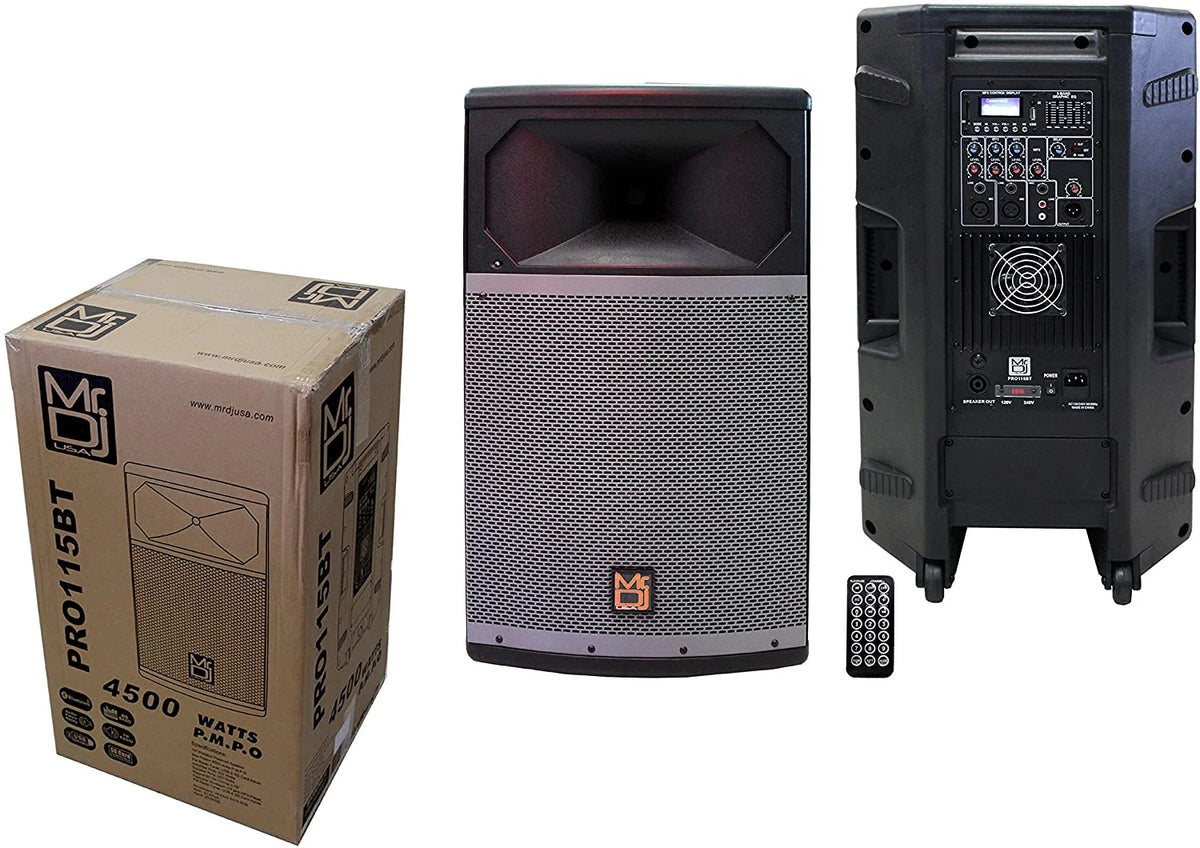 15" 2-Way Full-Range Powered DJ PA Speaker A232