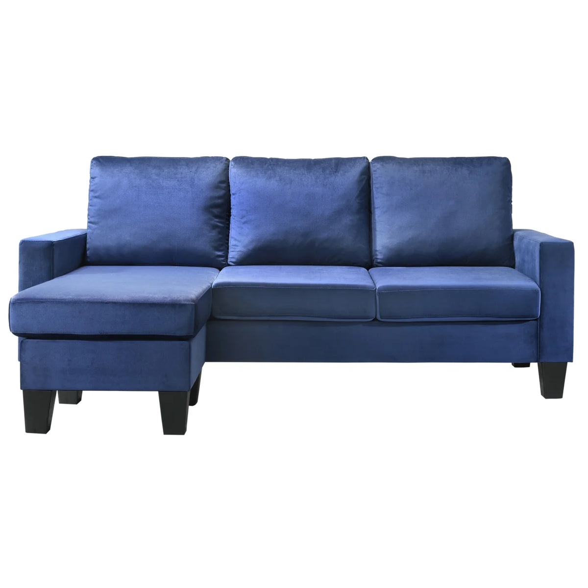 Velvet Flared Arm Couch A505603