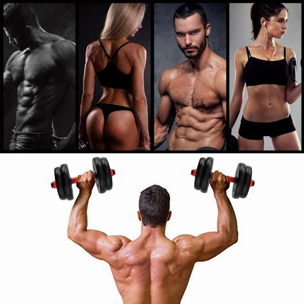 Adjustable Dumbbells Free Weight Sets J962875