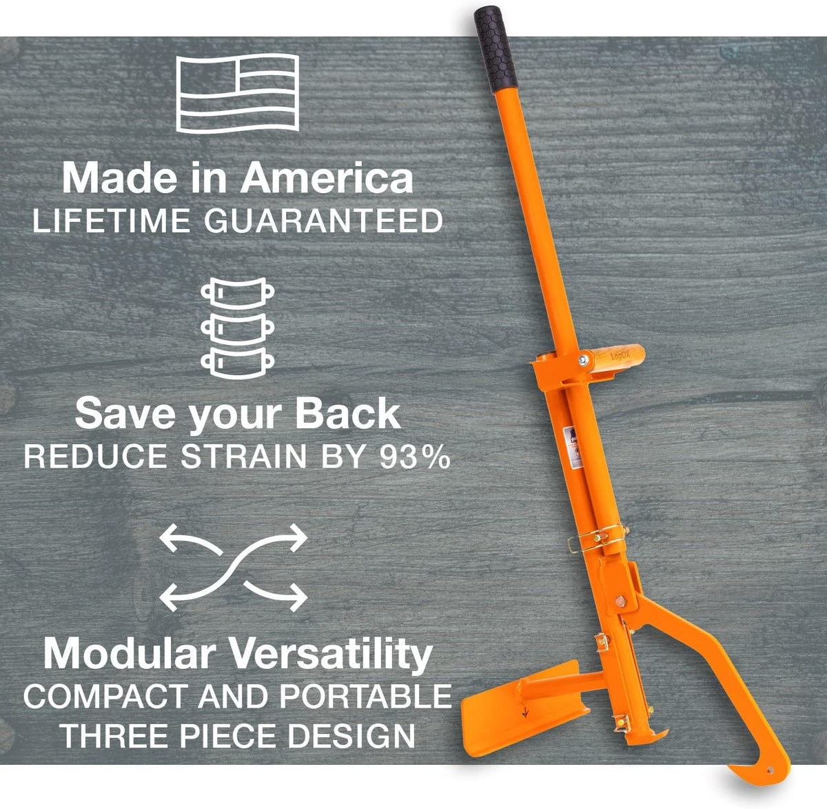 3-in-1 Forestry Multitool Log Hauler Cant Hook Timberjack X410