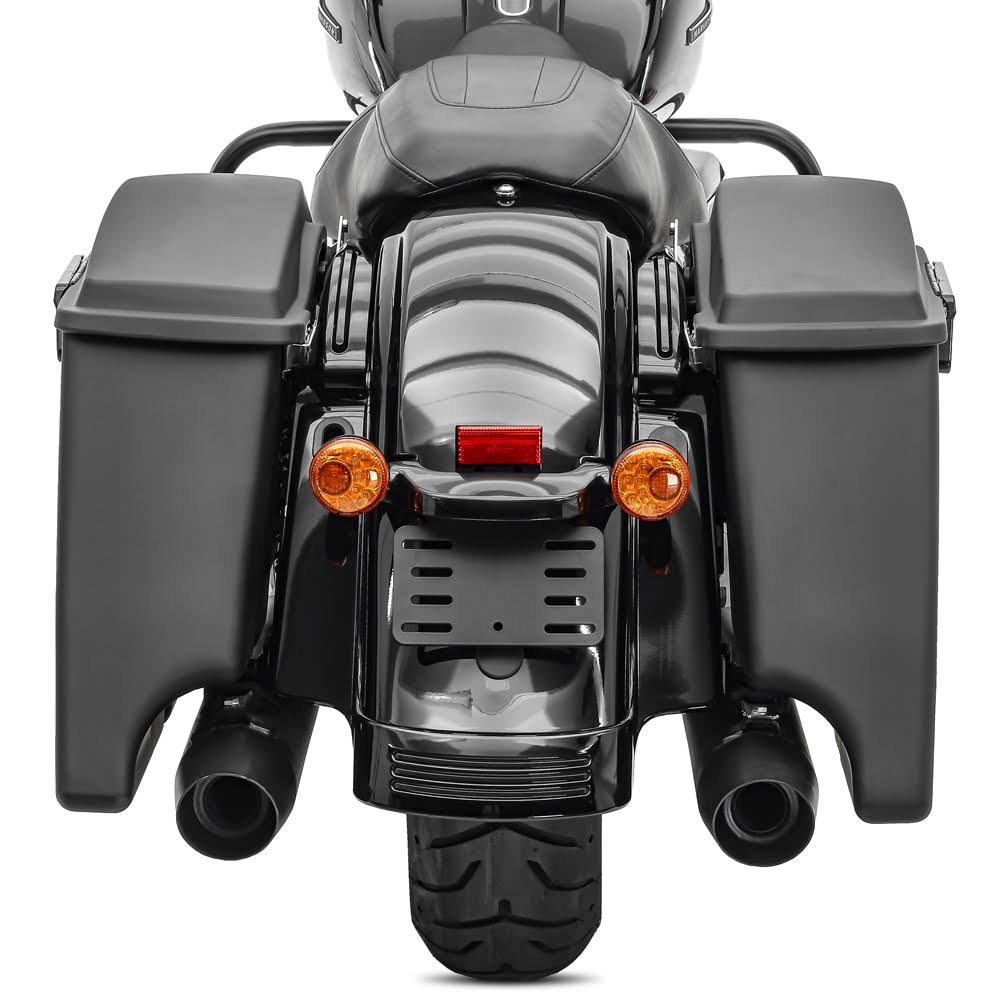 Black Stretched Saddlebags Z11637