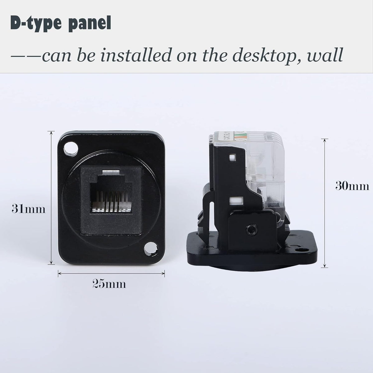 RJ11 Cat3 Female to Female Adapter Socket K19645