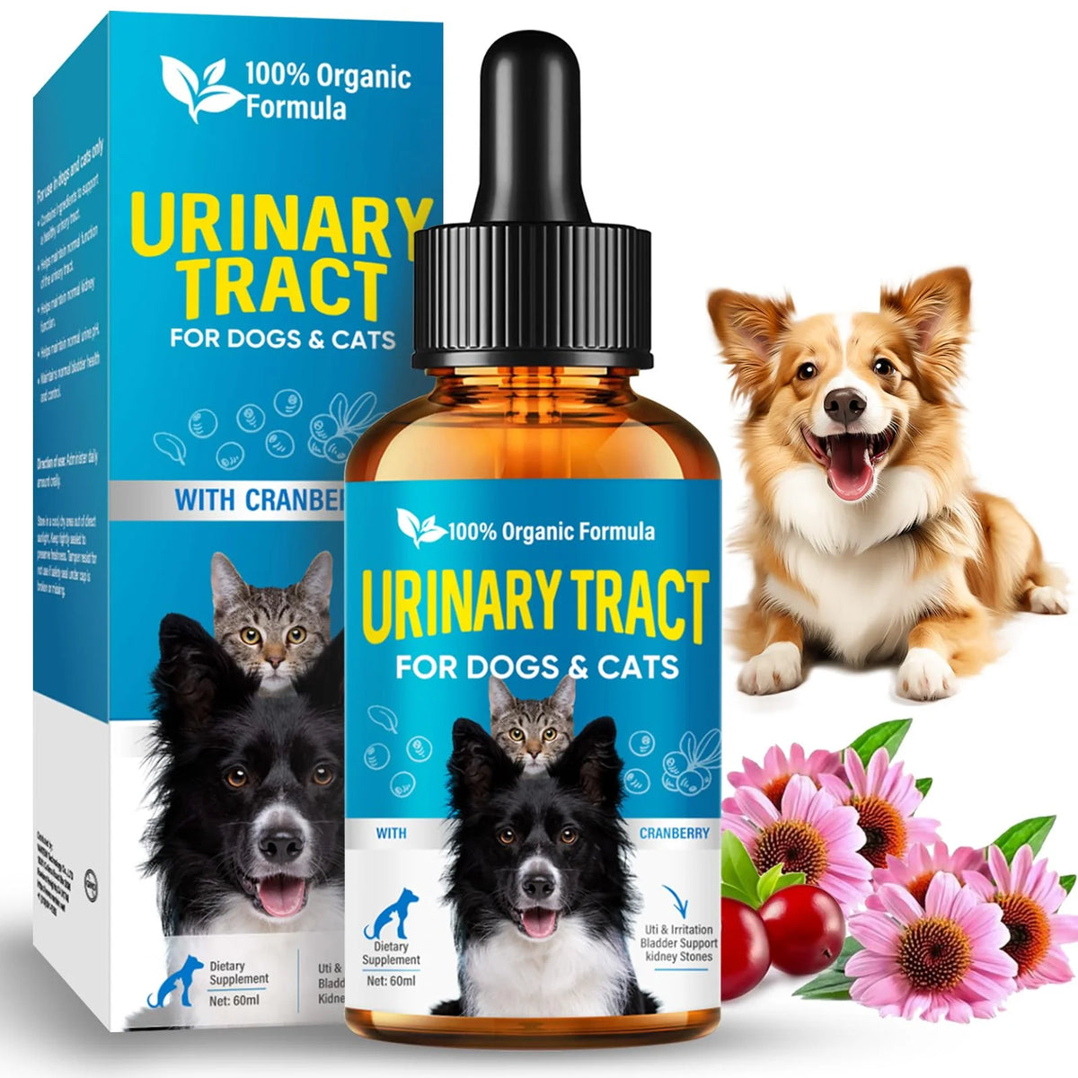 Pet UTI Treatment Drops 60ml W643435