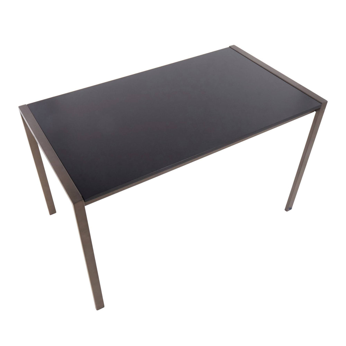 Antique Steel Black Wood Dinette Table G73765