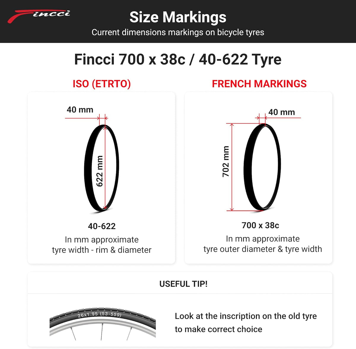Pair 700 x 38c 40-622 Foldable Tires with 1mm Antipuncture Protection, Pack of 2 Z2574