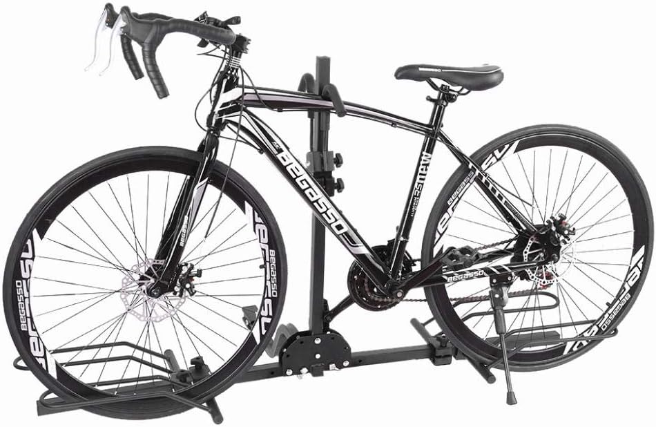 2-Bike Hitch Mount Bike Rack Platform Style Bicycle Carrier Q72030