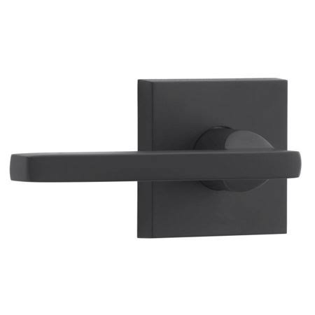 Satin Black Square Privacy Lever Set R226