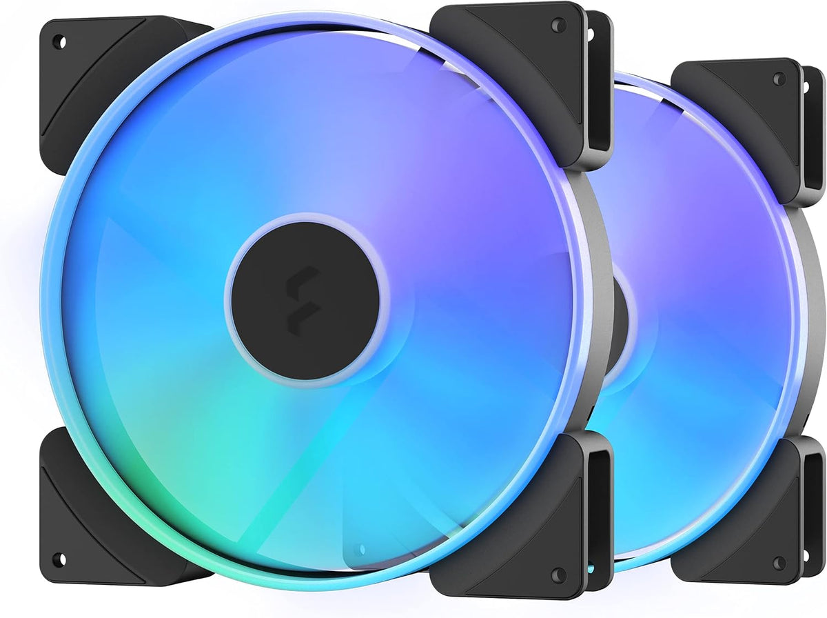 180 mm Addressable RGB LED Computer Case Fan (2-Pack) A9645