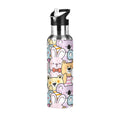 Stainless Steel Insulated Water Bottle with Straw Lid X1905