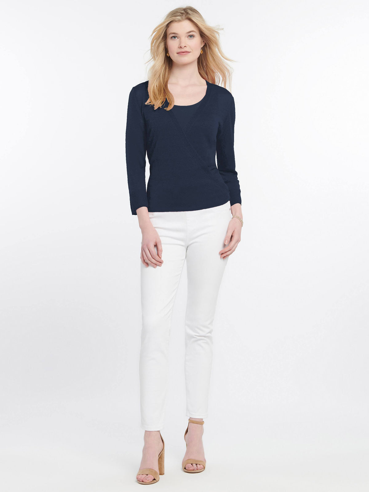 Dark Indigo 4-Way Cardigan W446908