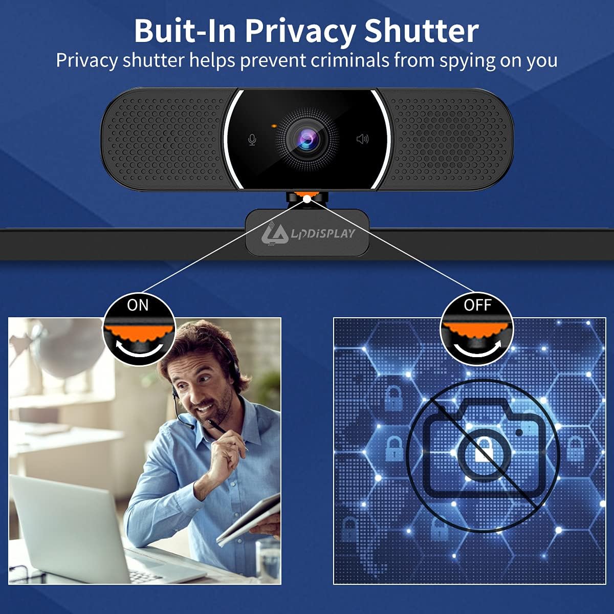 3 in 1 Full HD 1080P Webcam F1196