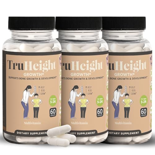 Natural Height Growth Supplement with Ashwaganda & Calcium T3521
