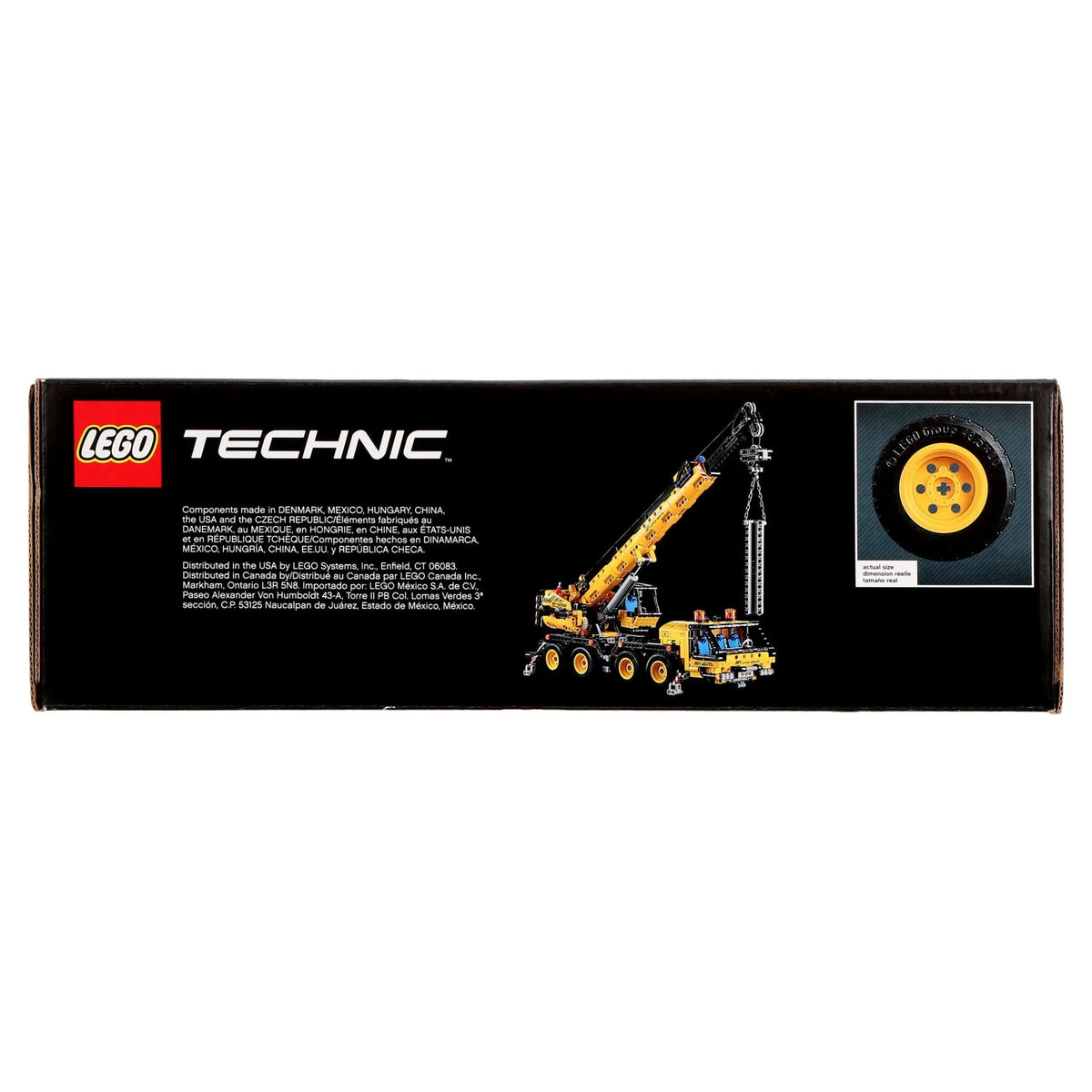 Technic Mobile Crane Construction Toy Building Kit 1,292 pieces P9635