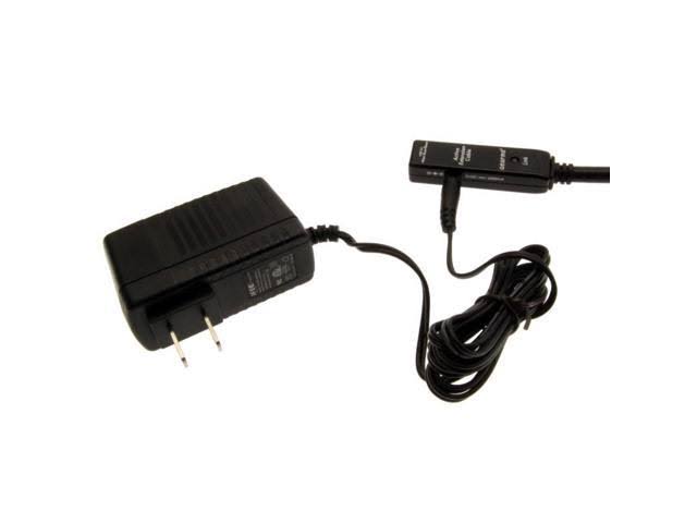 USB 3.0 Extension Cable 49Ft. A-Male to A-Female with Amplifier AC Adapter E38208