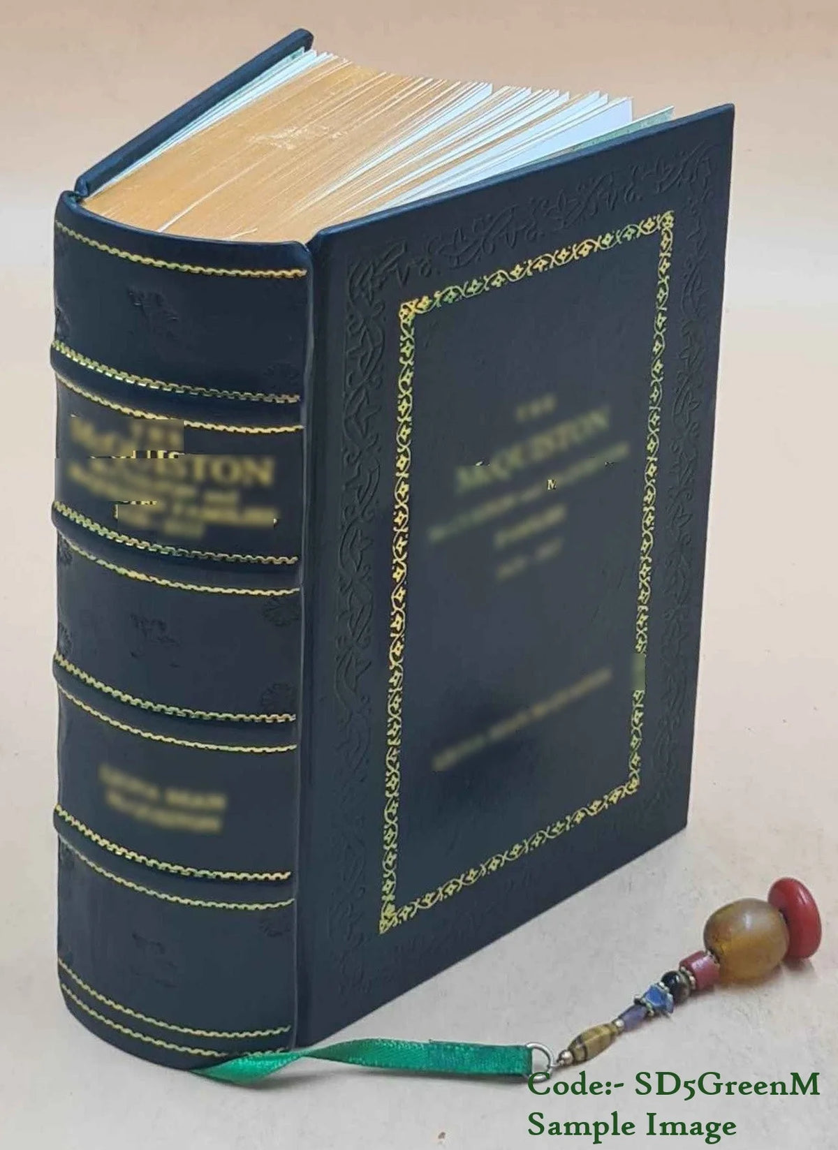 Premium Leather Bound Book A104