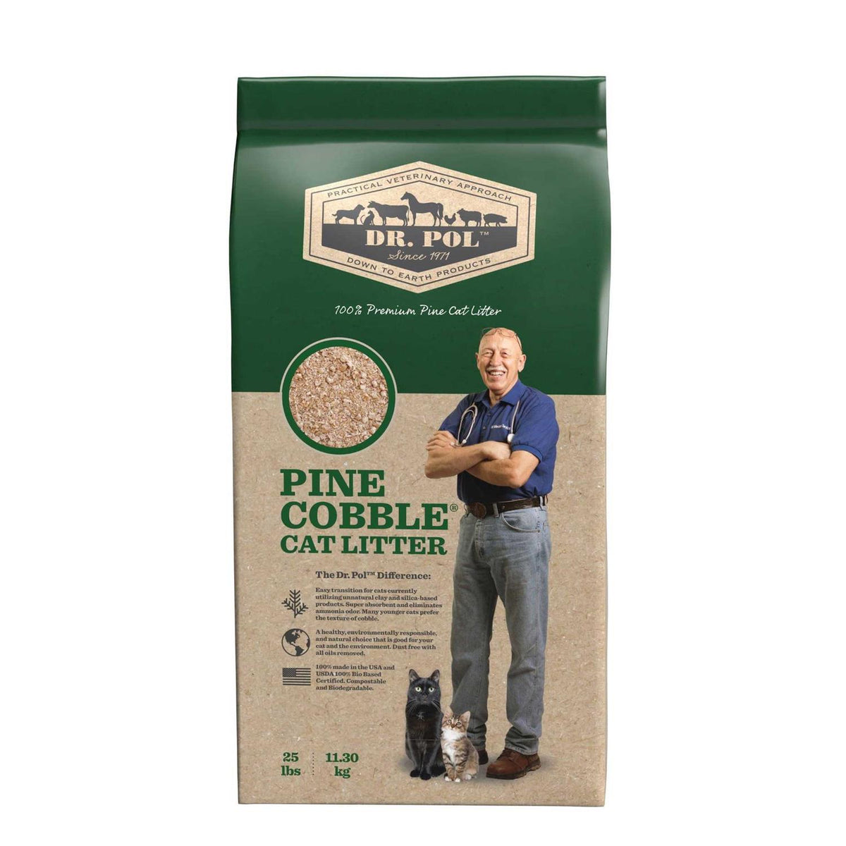 Pine Cat Litter 14lb O7329