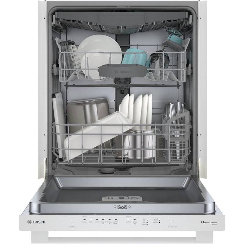 White 24 in. Tall Tub Dishwasher with Stainless Steel Tub J229