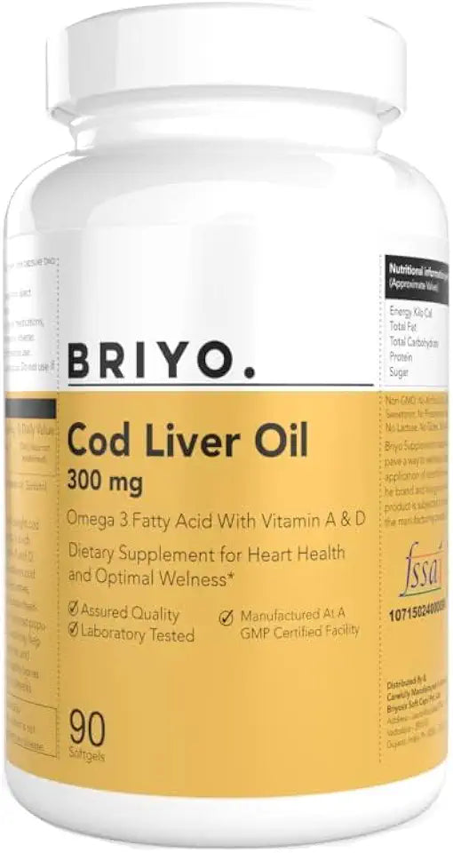Cod Liver Oil Capsules with Vitamin A & D M499