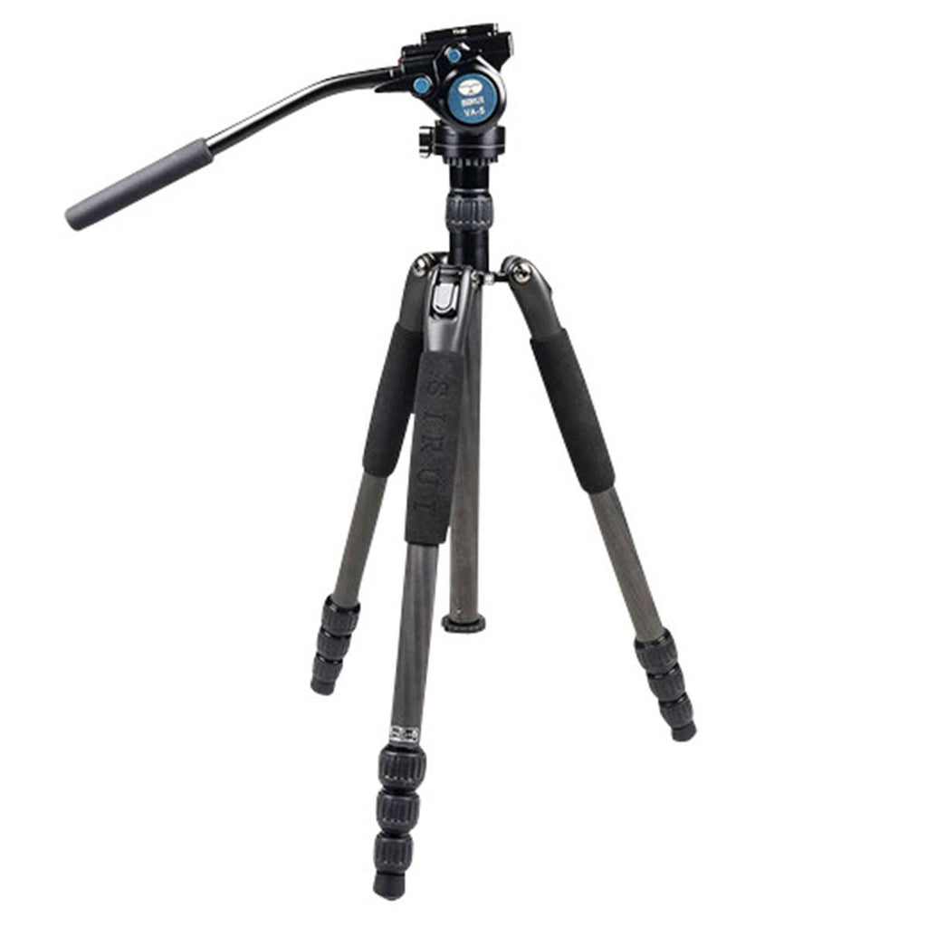 Carbon Fiber Tripod with Fluid Video Head, 13 lb Capacity X37518