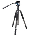 Carbon Fiber Tripod with Fluid Video Head, 13 lb Capacity X37518