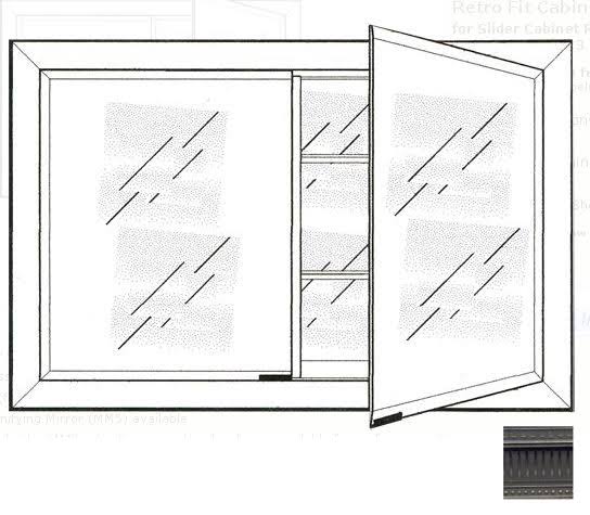 Recessed Double Door Cabinet W48225