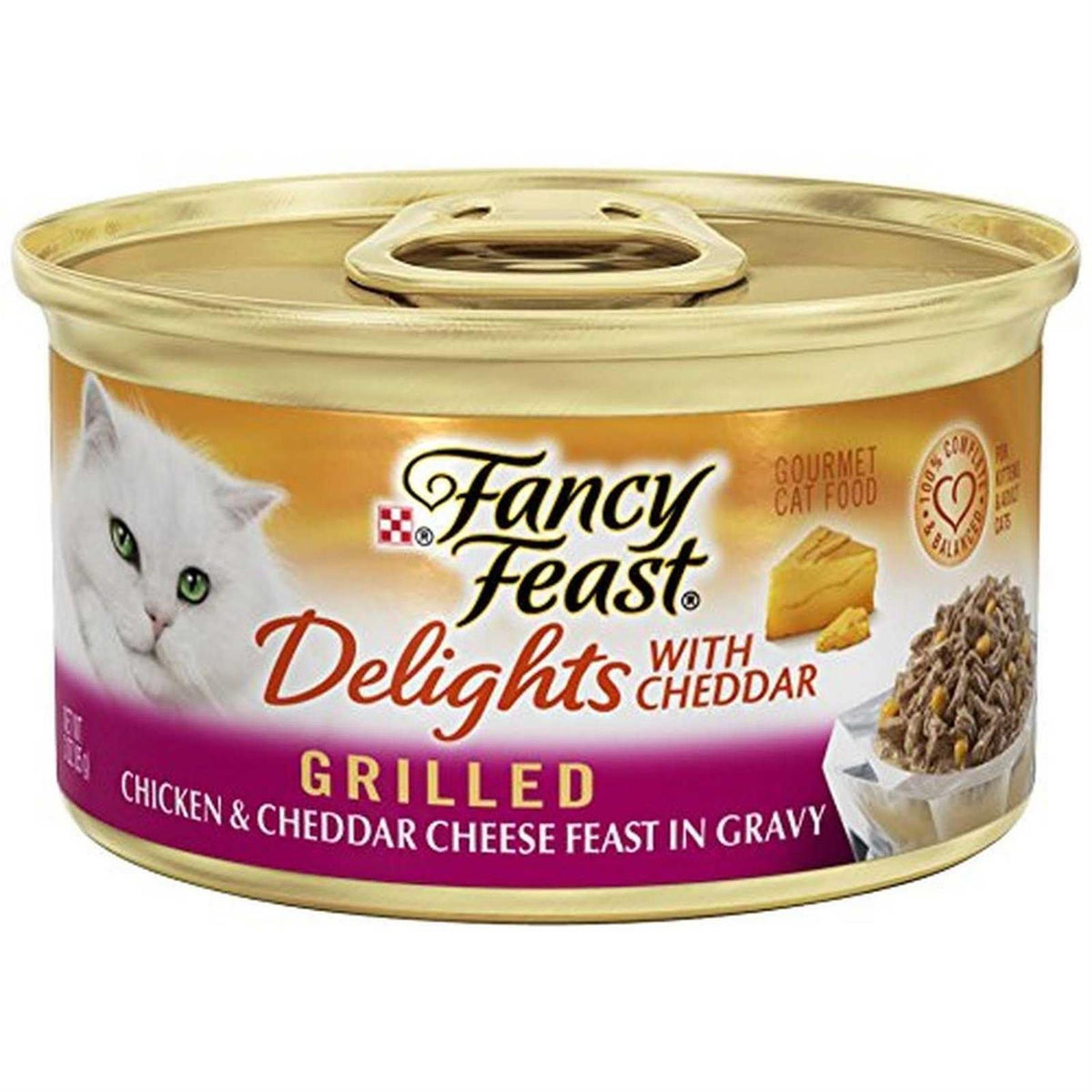 Cheddar Cheese Wet Cat Food A49711